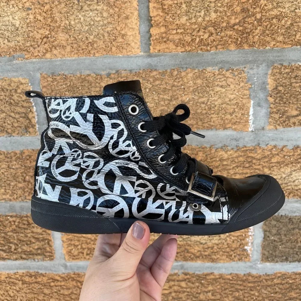 Moschino sneakers size 6